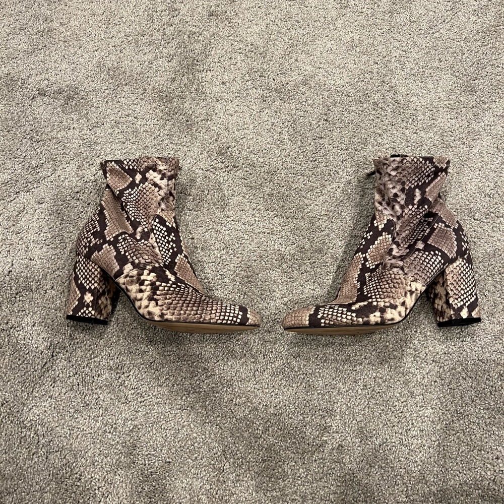 Steve Madden Snake Print Boots